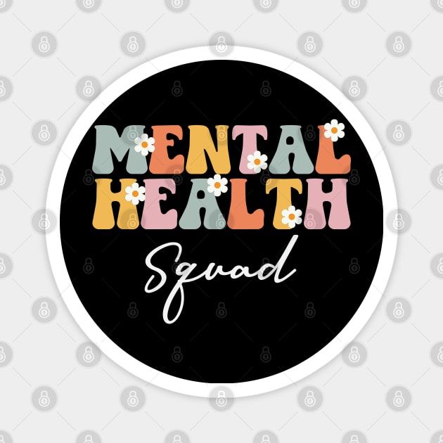 Mental Health Squad Magnet by Satic